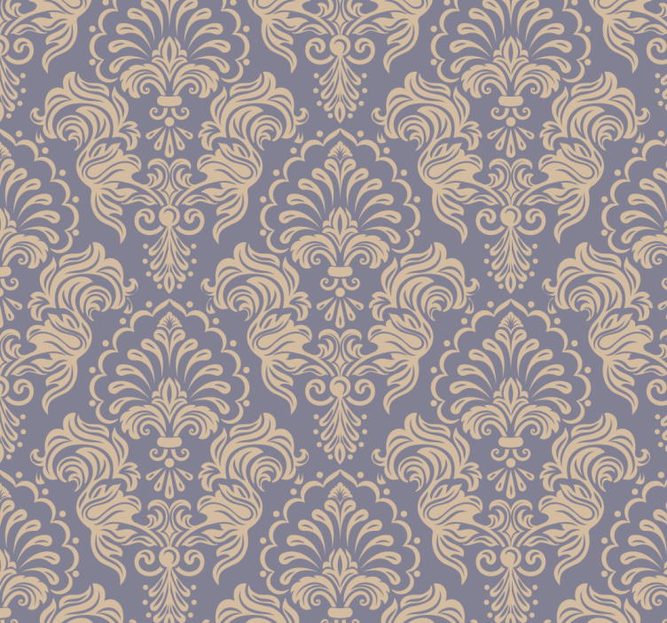 Baroque style Vintage Wallpaper - TenStickers