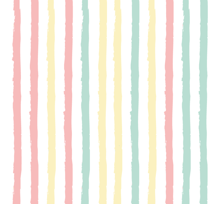 Colorful vertical motif wallpaper striped - TenStickers