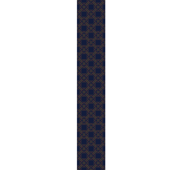 Luxury pattern blue  Modern Wallpaper - TenStickers