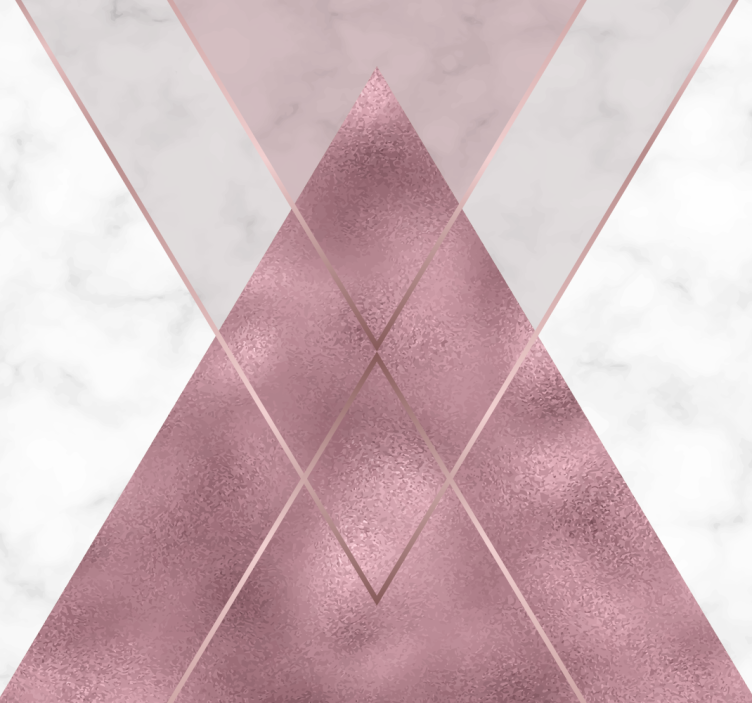 Pink and grey marble Marble Wallpaper - TenStickers
