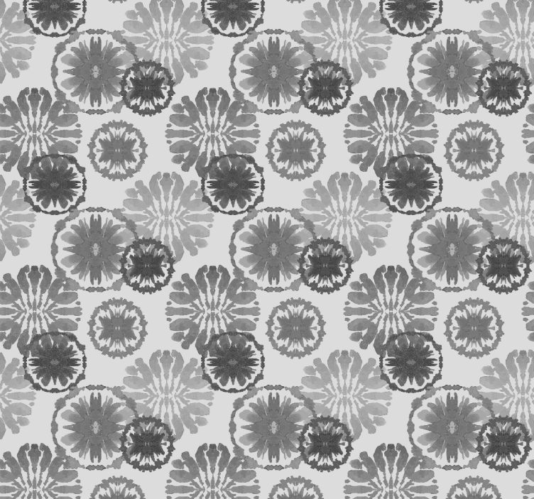 Grey painted illusion modern wallpaper - TenStickers