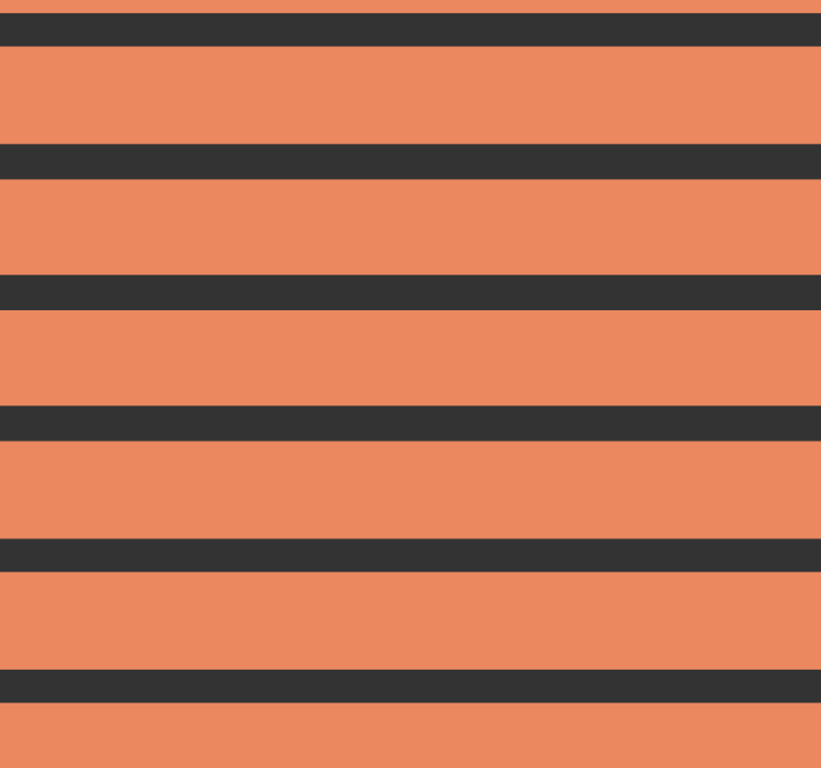 Halloween colors horizontal stripes Wallpaper - TenStickers