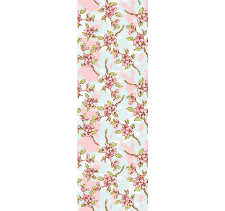 Blossoming Branches flowers wallpaper - TenStickers