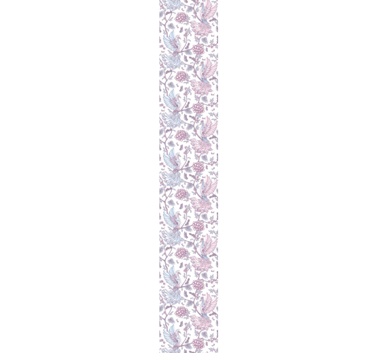 Ornamental Avian Elegance ornamental wallpaper - TenStickers