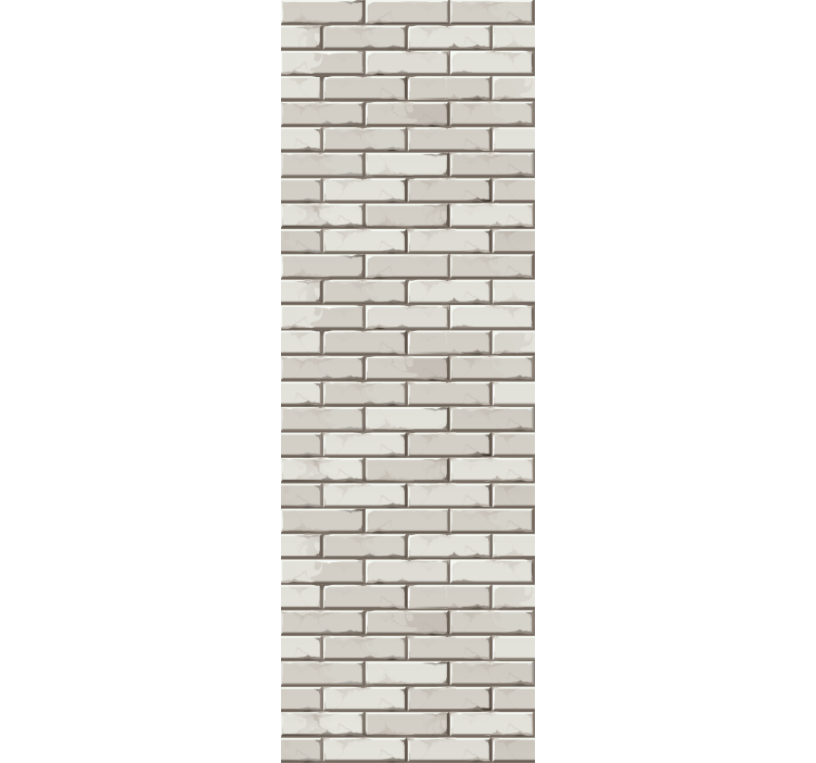 Pale texture brick wallpaper - TenStickers