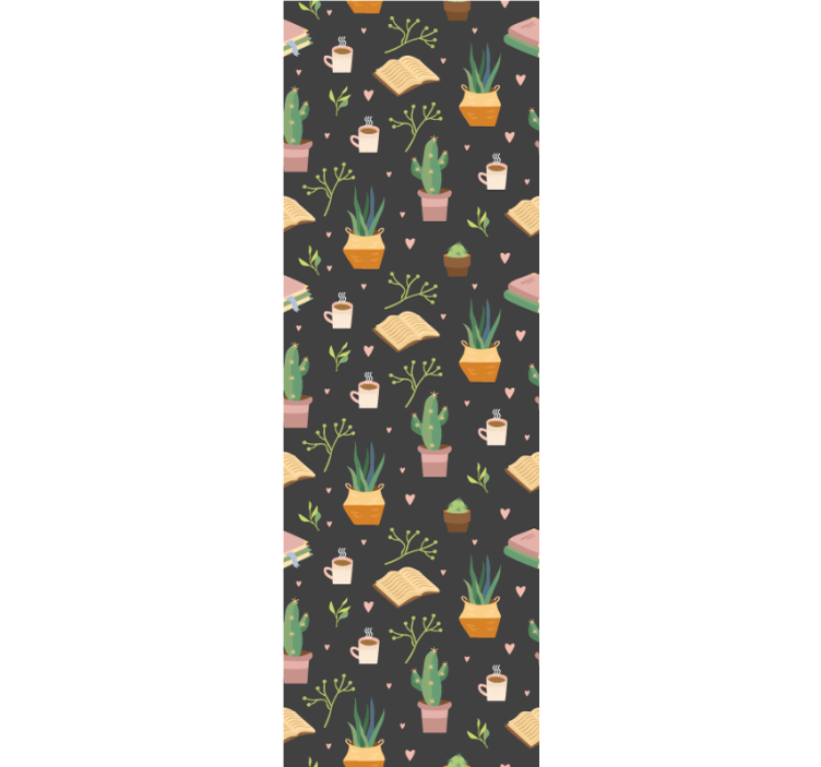 Coffee and books Kitchen Wallpaper - TenStickers