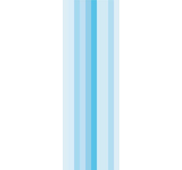 Stripes with cold winter Vertical Wallpaper - TenStickers