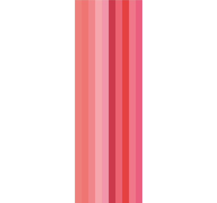 Stripes with pink colors Vertical Wallpaper - TenStickers