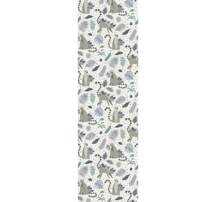 Safari Animal Patterns animals wallpaper - TenStickers