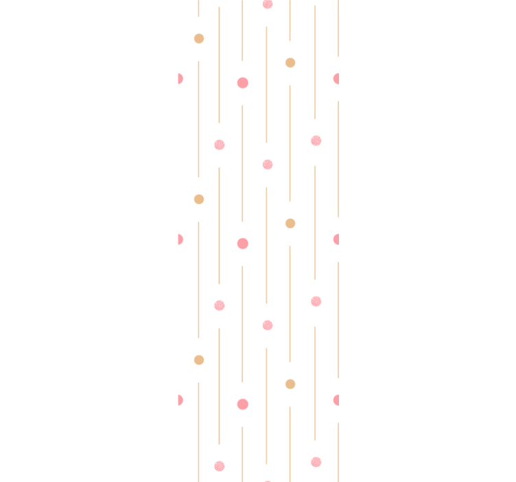 Drawn dots with lines Spotty Wallpaper - TenStickers