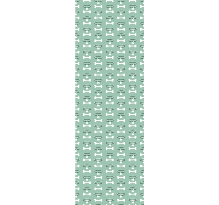 Playful Key Motifs wallpaper childrens room - TenStickers