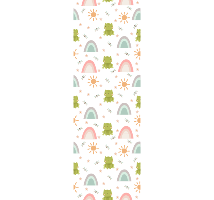 Playful Dragons nursery room wallpaper - TenStickers