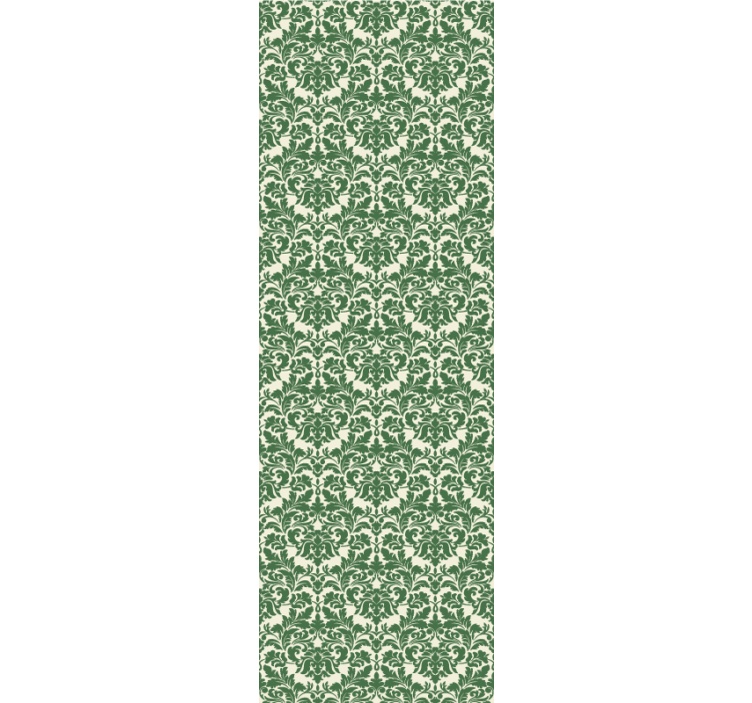 Ornate Botanical floral wallpaper - TenStickers
