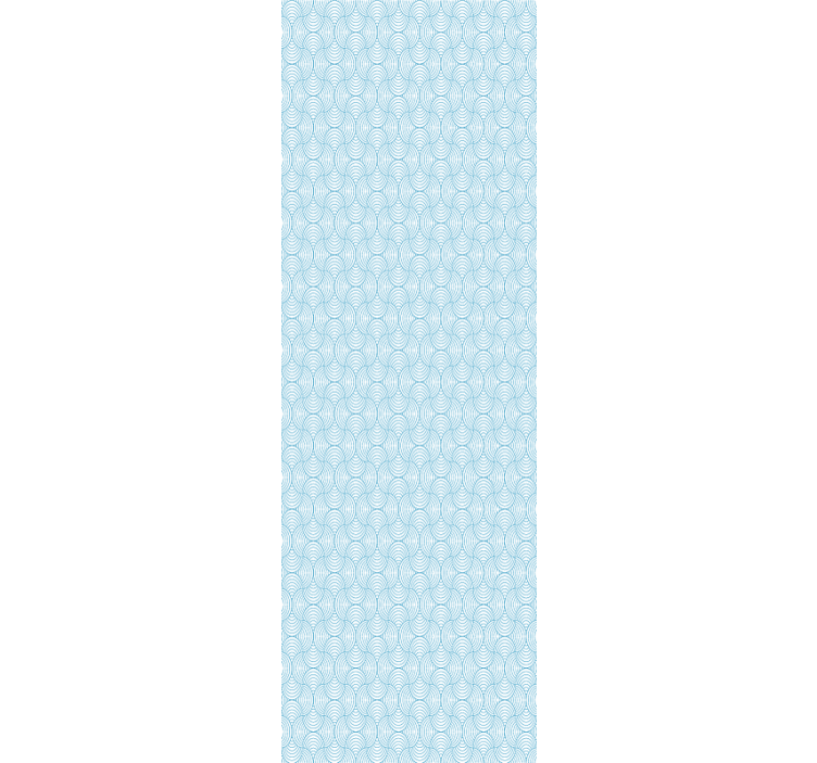 Different wave pattern modern wallpaper - TenStickers