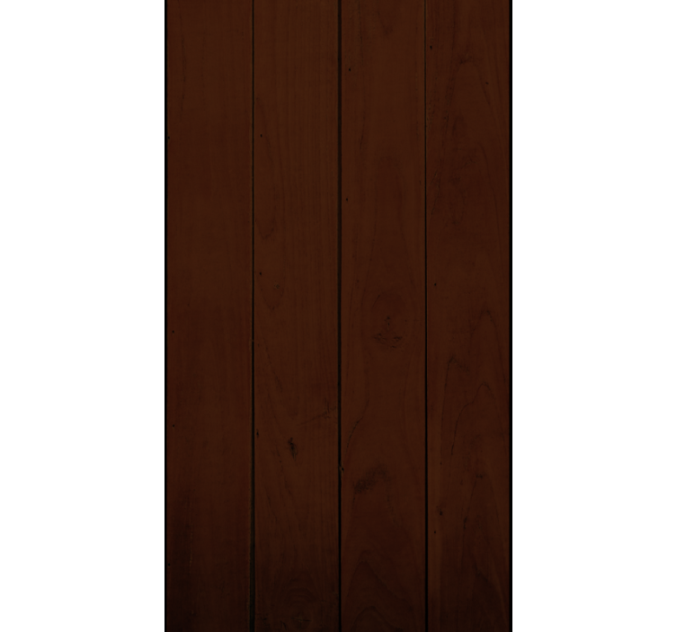 Raw brown planks pattern Wood Effect  Wallpaper - TenStickers