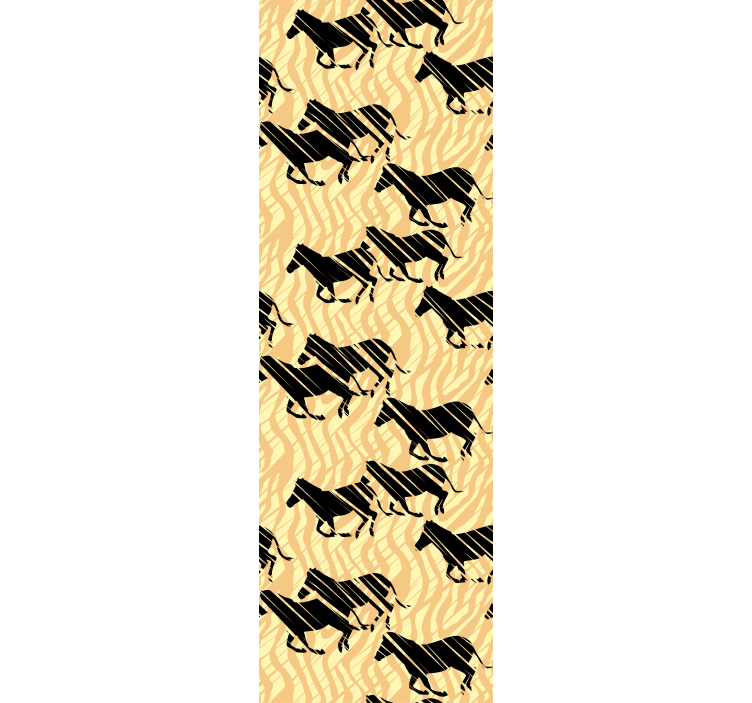 Zebra Pattern Motif animals wallpaper - TenStickers