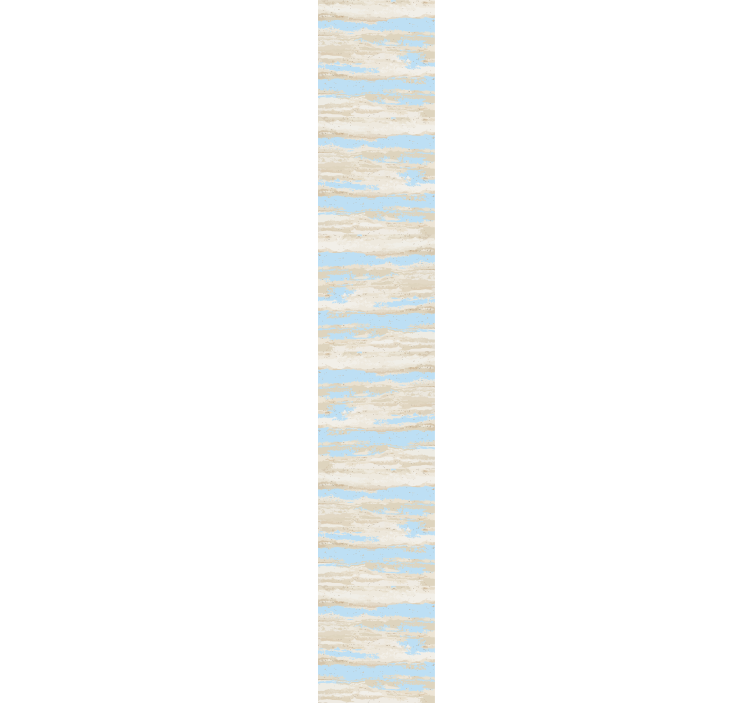 Horizontal Layered Design wallpaper horizontal stripes - TenStickers