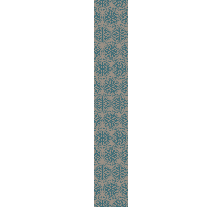 Intricate Medallion Pattern ornamental wallpaper - TenStickers