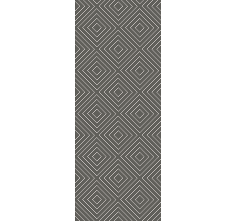 Diamond Geometric wallpaper geometric - TenStickers