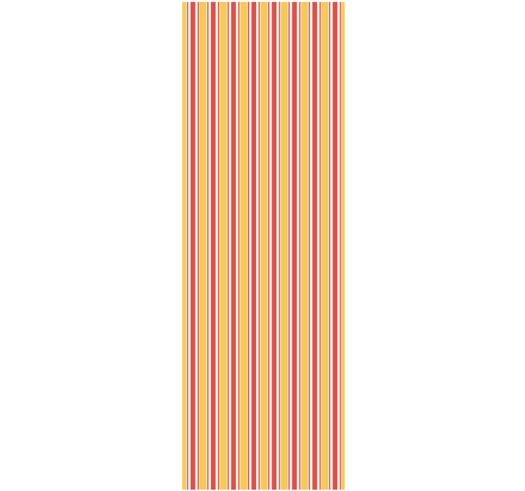 Horizontal striped design calid tones wallpaper - TenStickers