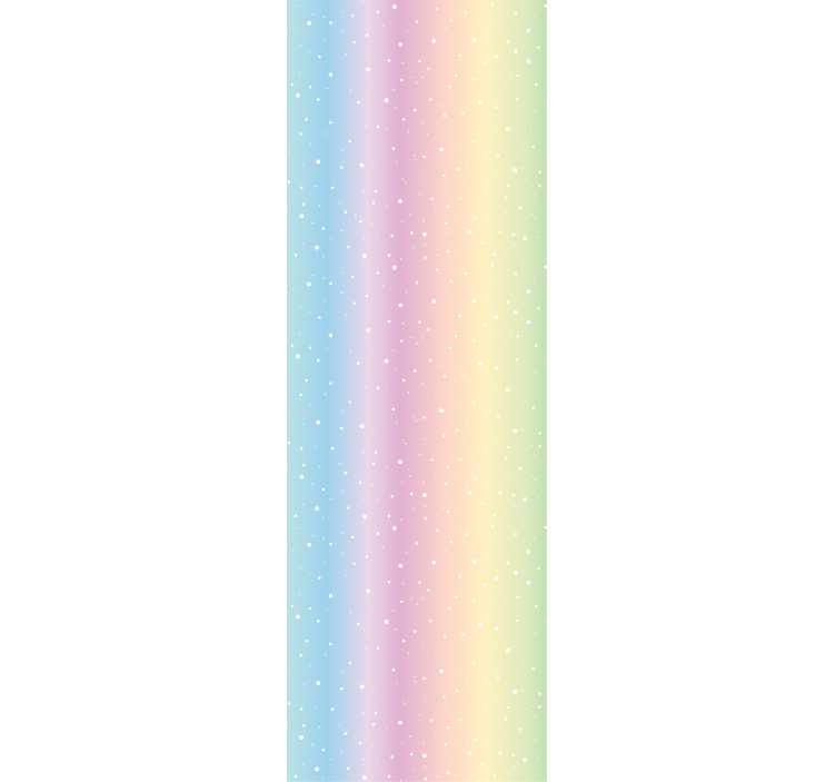 Polka dot baby colors Childrens Wallpaper - TenStickers