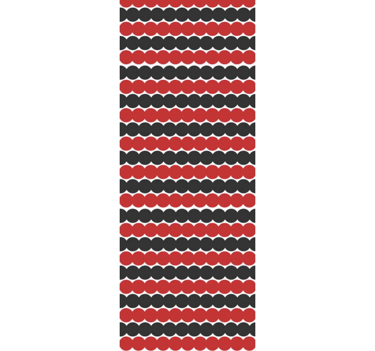 Geometric Scallops wallpaper geometric - TenStickers