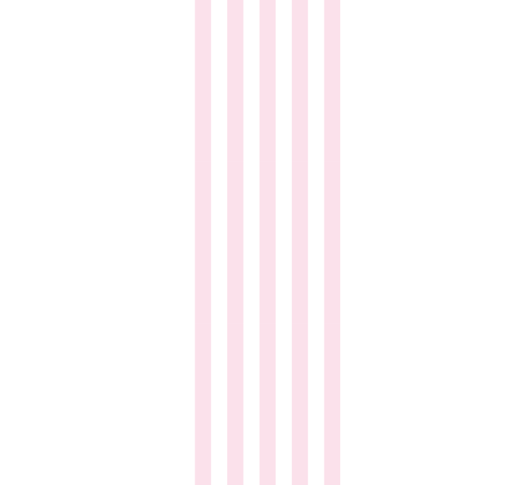 Pink and white minimalistic pattern wallpaper striped - TenStickers