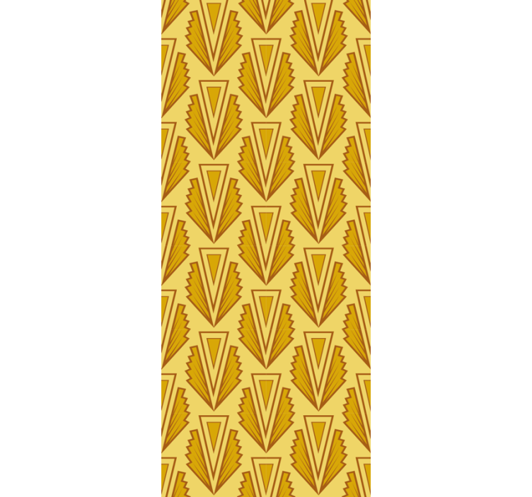 Stylish Chevron Pattern wallpaper geometric - TenStickers