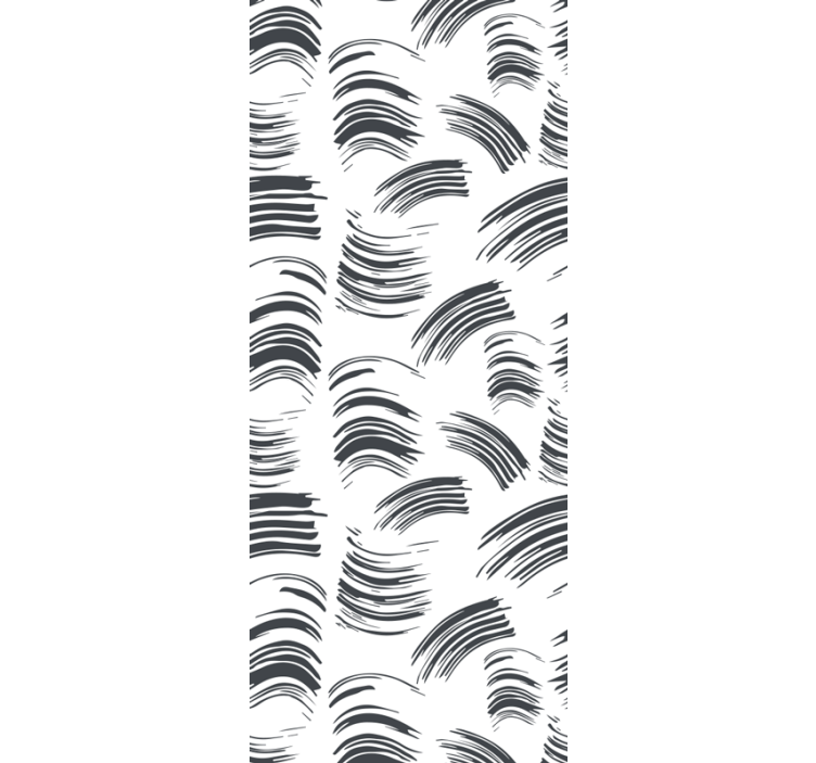 Dynamic Brush Strokes 3 d wall paper - TenStickers