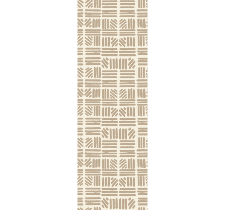 Handmade Horizontal Stripes Wallpaper - TenStickers