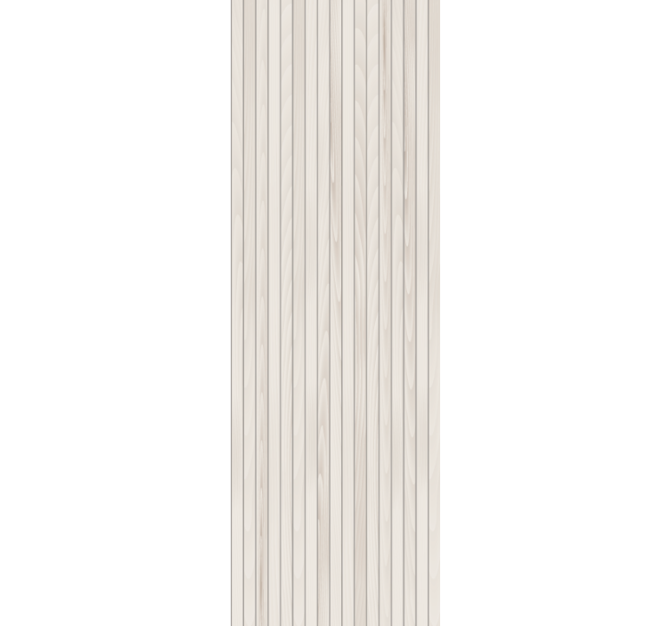 Raw vertical beige wooden boards wallpaper - TenStickers