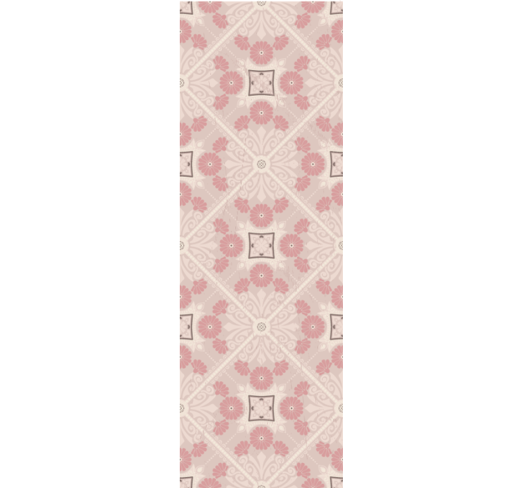 Pastel vintage style pattern classic wallpaper - TenStickers