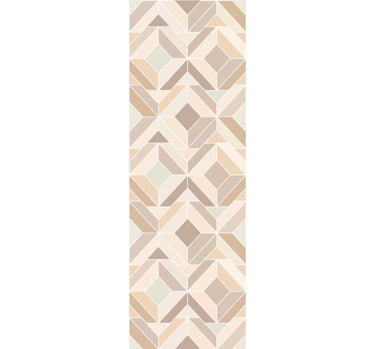 Beige pattern with stripes modern wallpaper - TenStickers