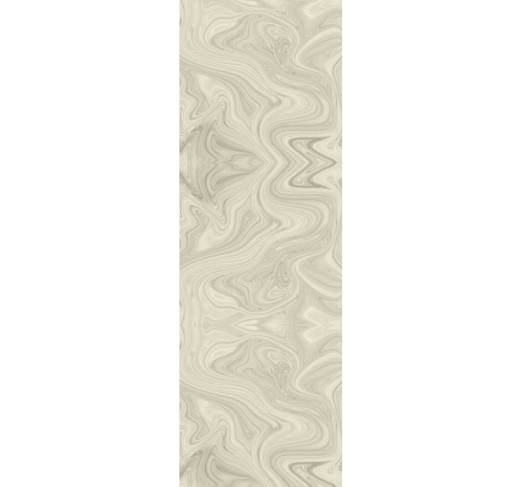 Light beige paint spirals  abstract wallpaper - TenStickers
