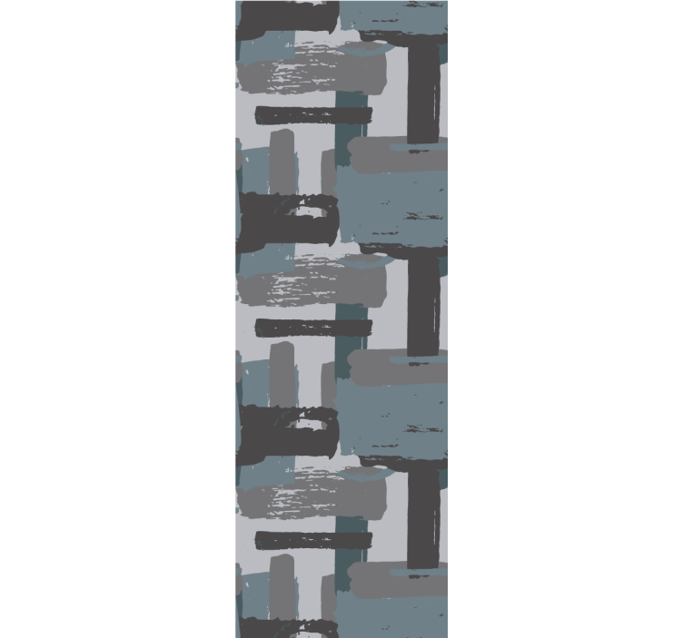 Light colors painted blocks modern wallpaper - TenStickers