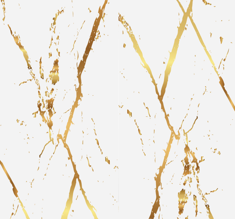 Gold marble stripes wallpaper - TenStickers