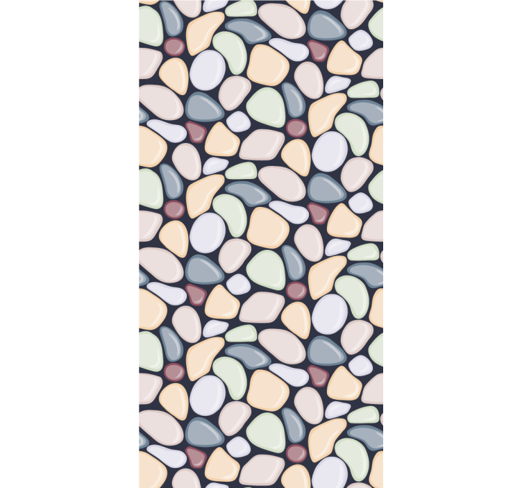 Pebble Pattern Design textured wallpaper - TenStickers
