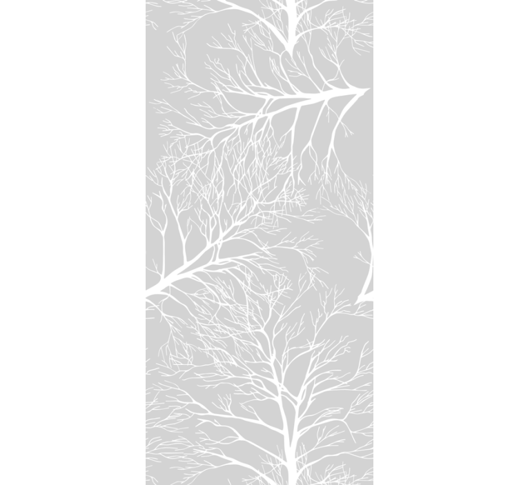 Winter twigs new Nostalgia style tree wallpaper - TenStickers