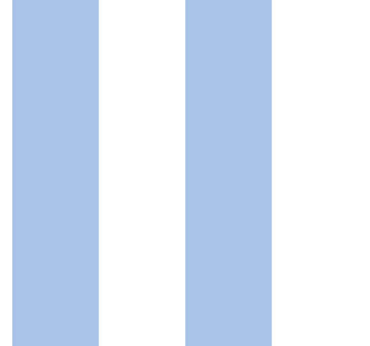 Blue and white shades wallpaper vertically striped - TenStickers