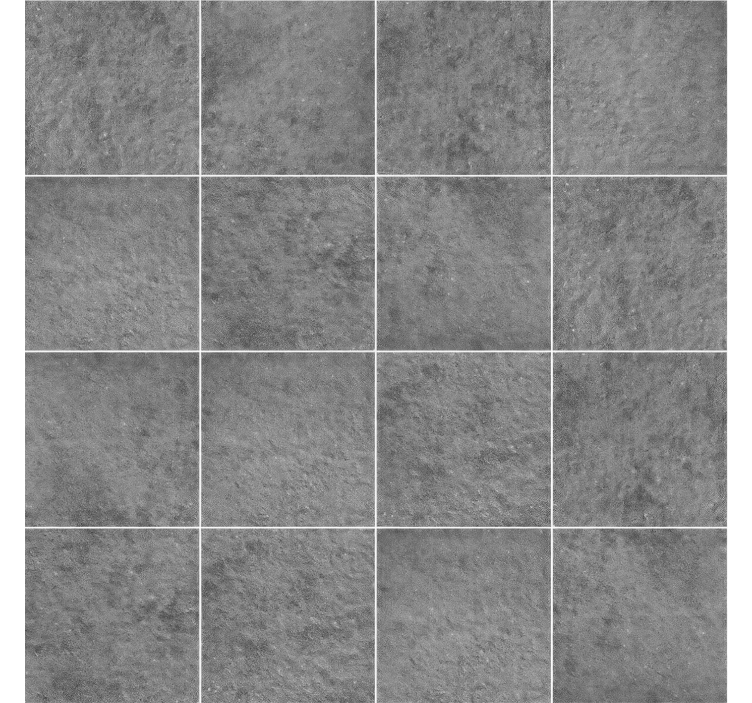 Grey shades tile effect wallpaper - TenStickers