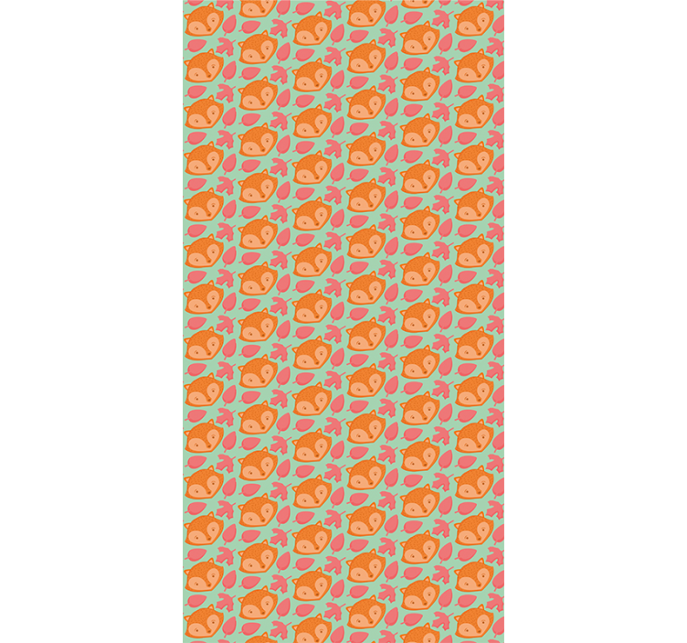 Playful Fish Pattern animals wallpaper - TenStickers