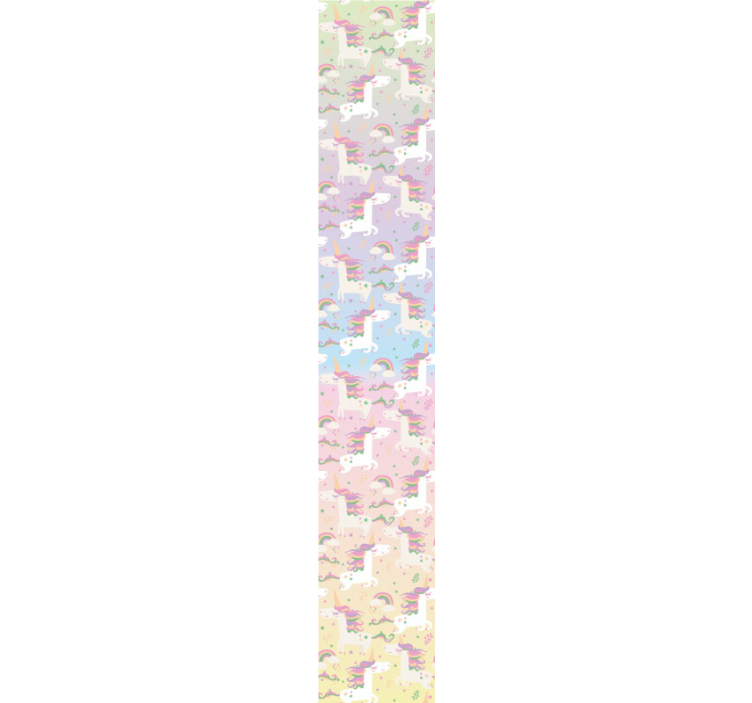 Rainbows background animals wallpaper - TenStickers