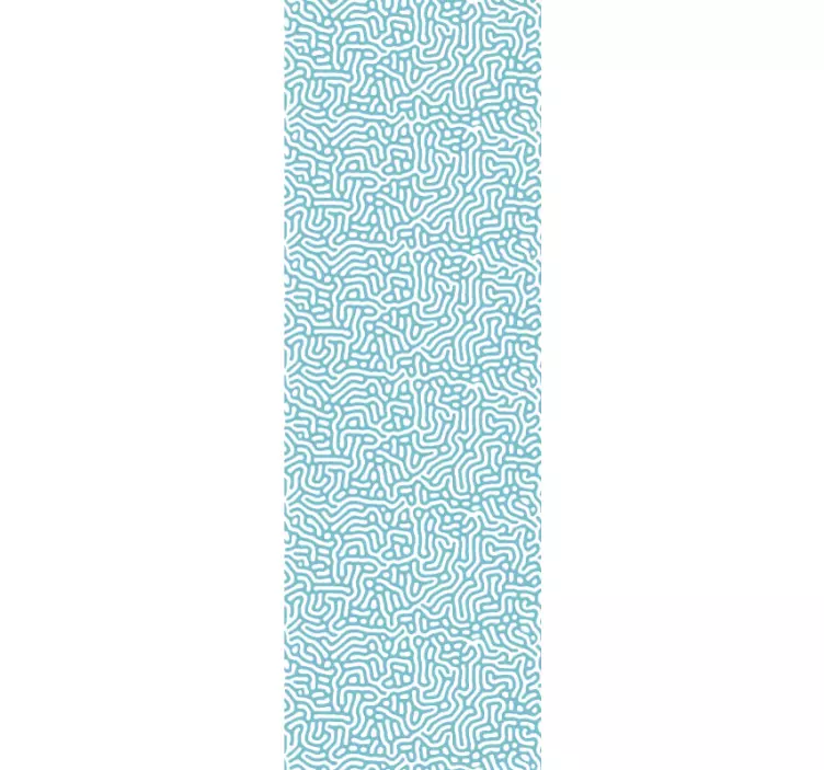 Irregular patterned motif textured wallpaper - TenStickers