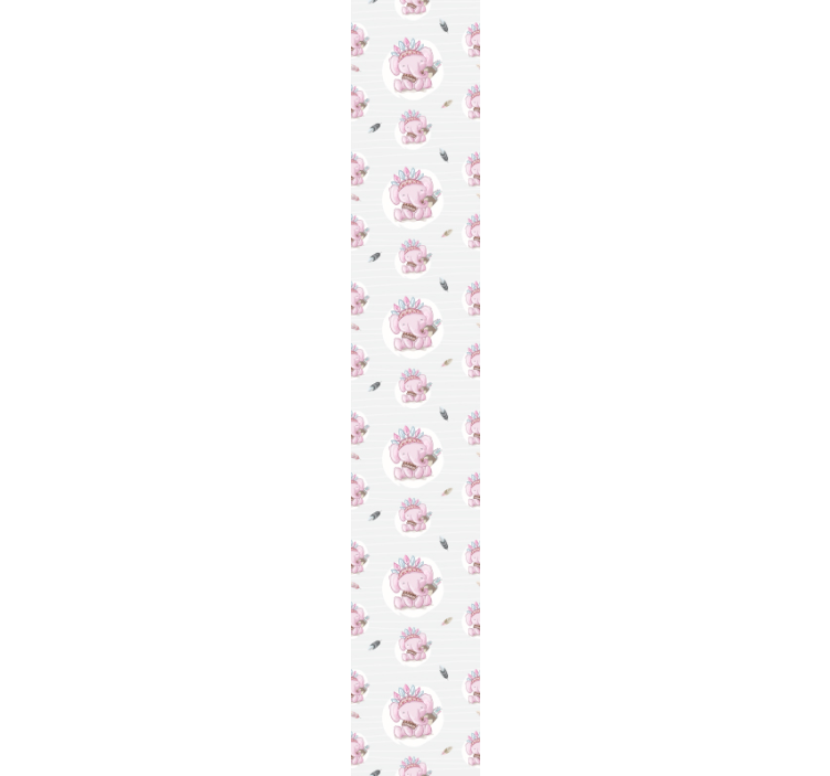 Bohemian Elephants cute elephant wallpaper - TenStickers