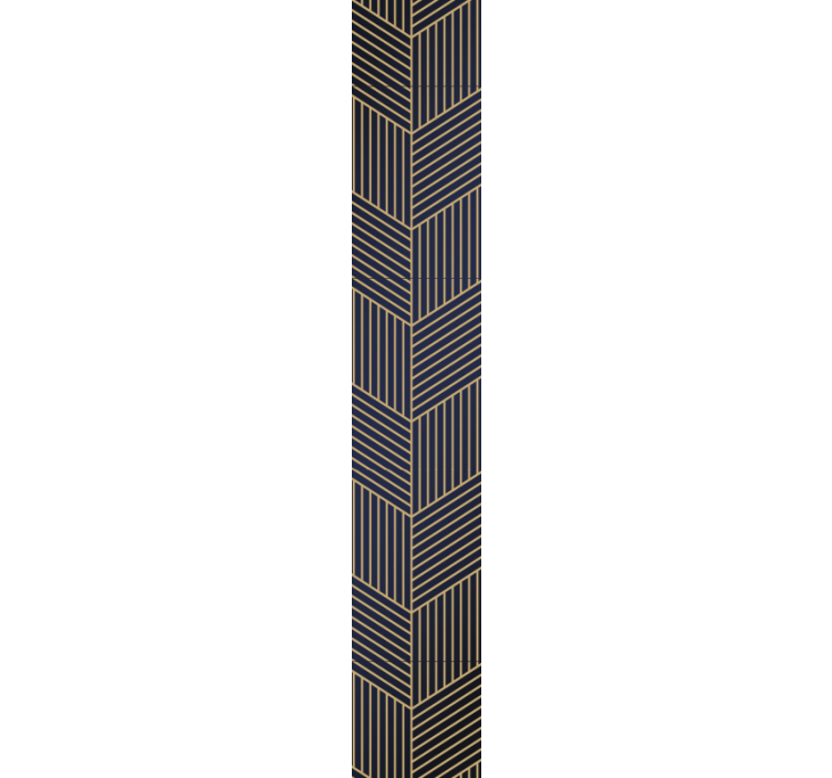 gold geometry lines Abstract Wallpaper - TenStickers