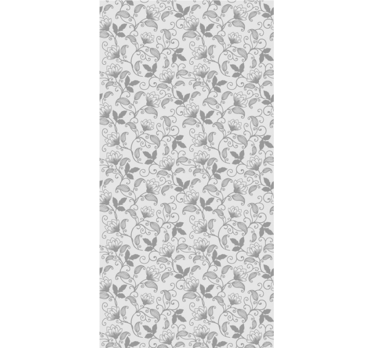 Elegant Floral Print floral wallpaper - TenStickers