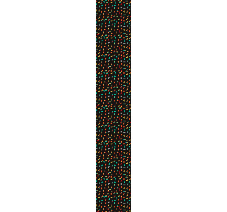 Colorful Gaming Shapes wallpaper geometric - TenStickers