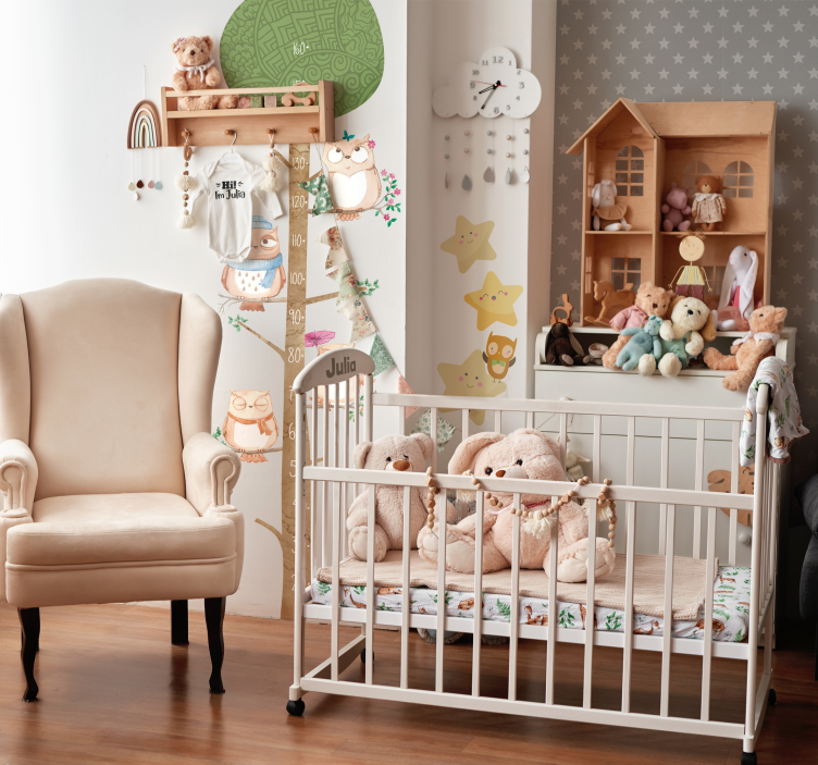 Star Pattern Simplicity star wallpaper - TenStickers