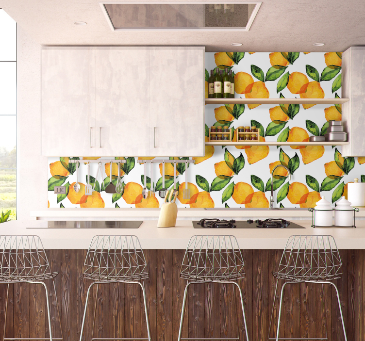 Lemon Mediterranean Style is a type of cuisine characterized by t - TenStickers