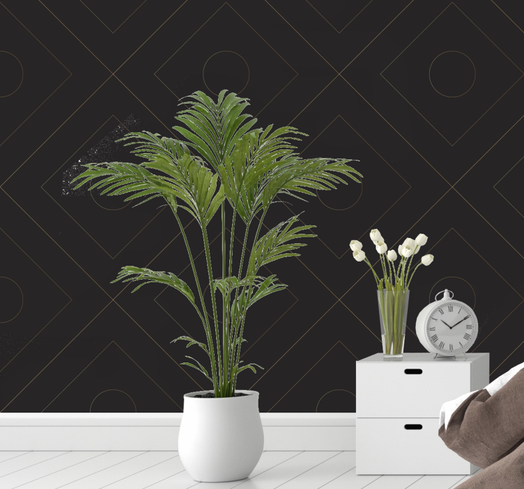 Abstract tiles wallpaper Ttile wallpaper - TenStickers